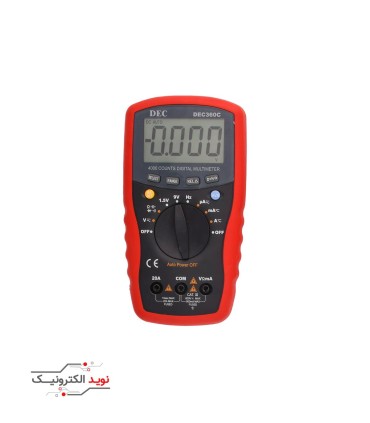 مولتی متر دیجیتال DEC360C